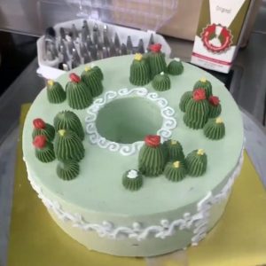 Bánh kem xương rồng