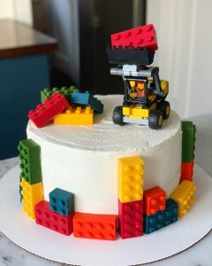 Bánh kem thôi nôi cho bé trai