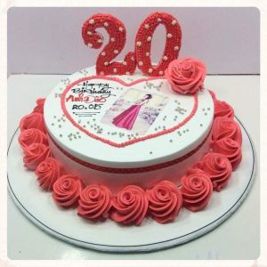 Bánh sinh nhật 20 tuổi