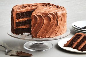 Bánh kem nhân socola