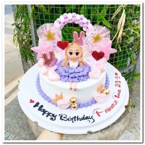 Bánh sinh nhật đầy tháng cho bé gái