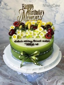 Bánh kem bằng rau câu