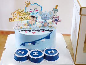 Bánh đầy tháng cho bé trai