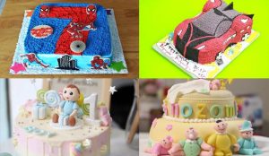 Mẫu bánh sinh nhật bé trai 9 tuổi