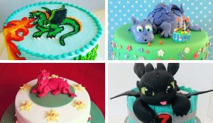 Bánh sinh nhật hình con rồng đẹp nhất