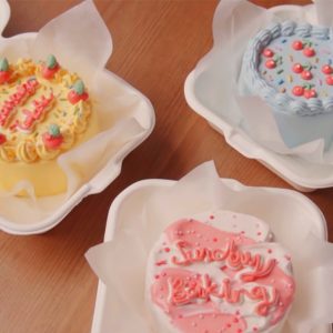 Cách làm bánh kem mini