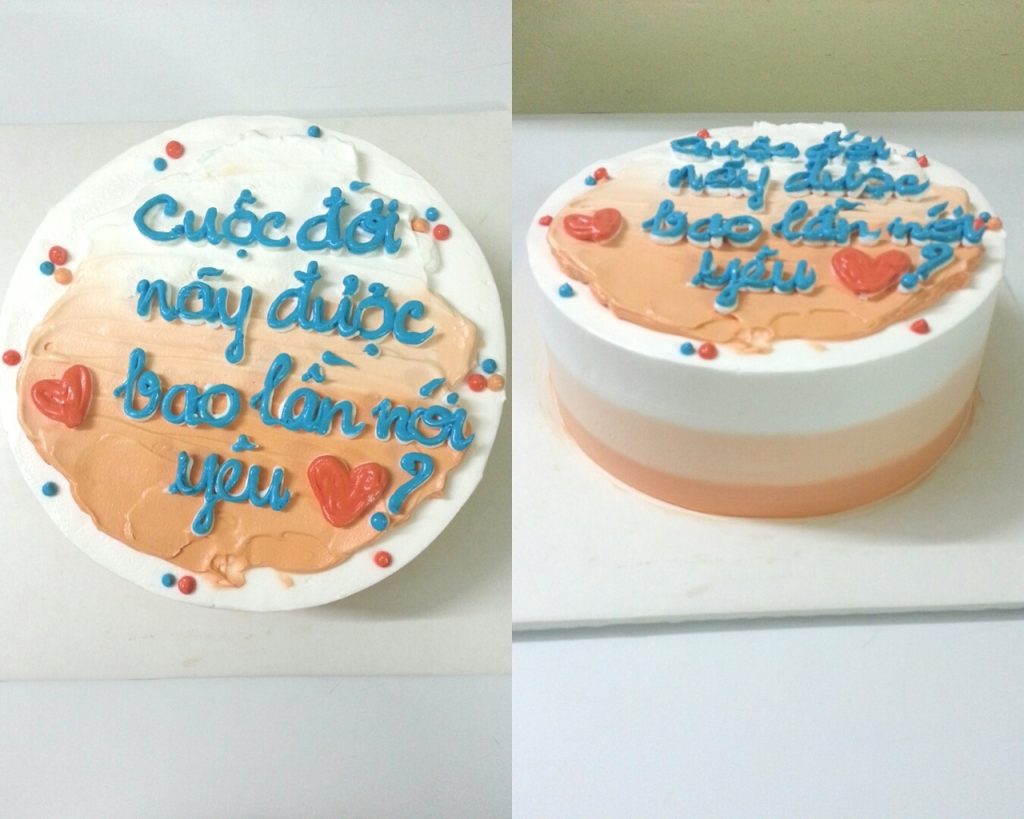 Bánh kem ombre