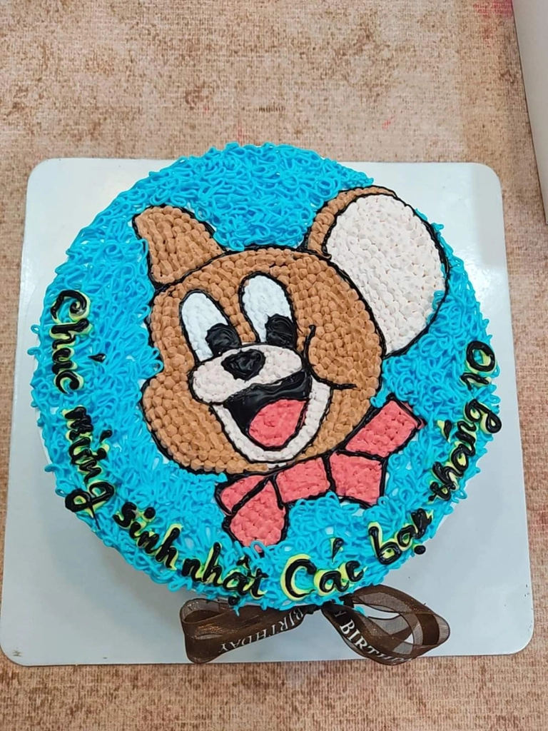 Bánh sinh nhật hình chuột Jerry