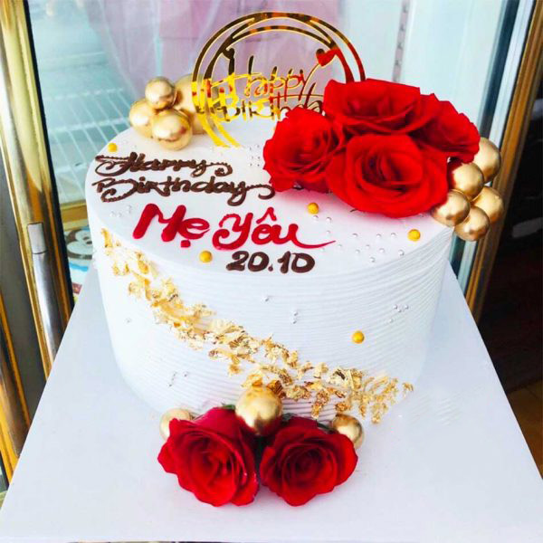 Mẫu bánh kem tặng mẹ 20 tháng 10