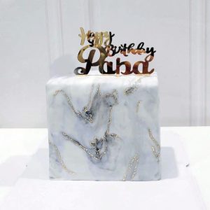 Bánh kem loang màu