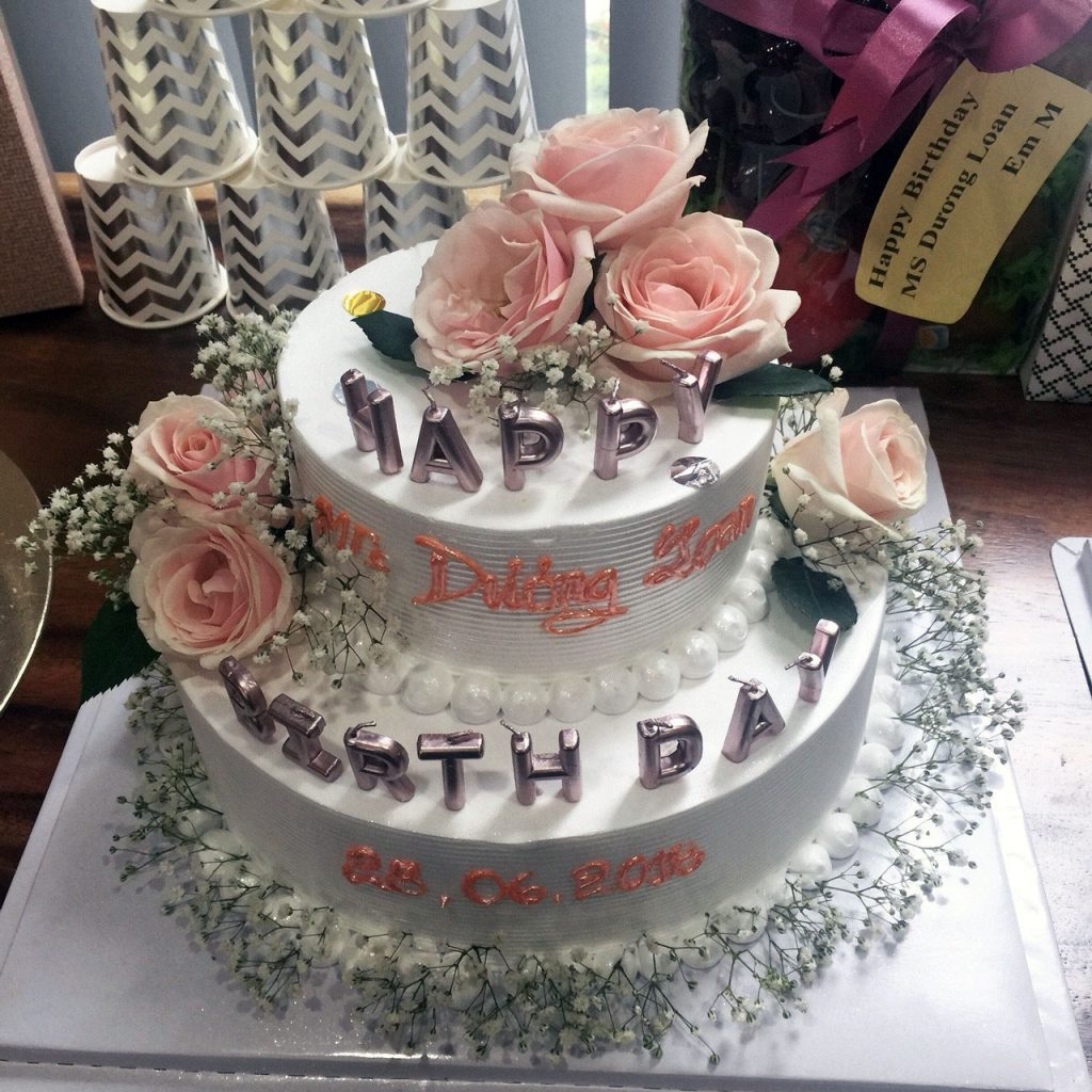 Những mẫu bánh kem mừng thọ đẹp