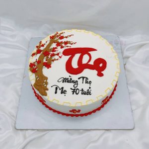 Bánh kem mừng thọ 60 tuổi