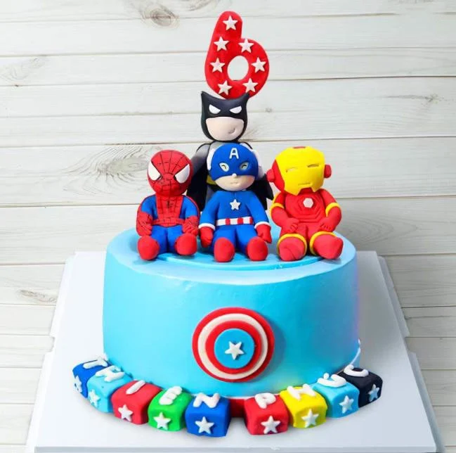 Bánh sinh nhật bé trai 6 tuổi